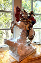 Load image into Gallery viewer, Large Porcelain Figure of Napoleon on Horseback, Capo di Monte