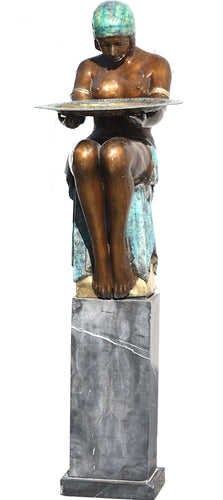 After, Max Le Verrier, Patinated Bronze