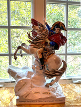 Load image into Gallery viewer, Large Porcelain Figure of Napoleon on Horseback, Capo di Monte