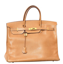 Load image into Gallery viewer, Hermes Tan Leather Birkin Bag, 40 CM