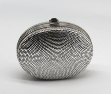 Load image into Gallery viewer, Judith Leiber Silver Minaudière Evening Bag