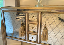 Load image into Gallery viewer, Art Deco Style Mirror-Mounted Commode, Theodore Alexander
