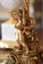 Load image into Gallery viewer, Pair of Louis XV Style Gilt Bronze Six-Light Candelabra