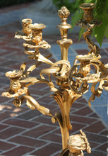 Load image into Gallery viewer, Pair of Louis XV Style Gilt Bronze Six-Light Candelabra