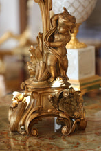 Load image into Gallery viewer, Pair of Louis XV Style Gilt Bronze Six-Light Candelabra