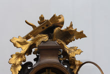 Load image into Gallery viewer, Large Louis XV Style Gilt and Patinated Bronze Mantel Clock