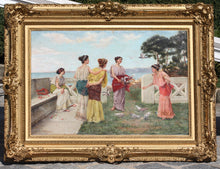 Load image into Gallery viewer, Painting; E C. (?) Bellincioni, (Italian School, 19th Century)