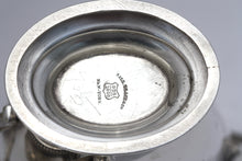 Load image into Gallery viewer, American Coin Silver Four-Piece Tea Service w/ English Plated Tray