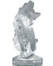 Load image into Gallery viewer, Lalique Colorless Glass Double Fish Sculpture