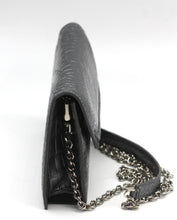 Load image into Gallery viewer, Lana Marks Silver Gray Alligator Capri Clutch