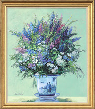 Load image into Gallery viewer, Dan Poole, (American, b. 1941) Flowers in a Chinese Bowl, 1988