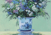 Load image into Gallery viewer, Dan Poole, (American, b. 1941) Flowers in a Chinese Bowl, 1988