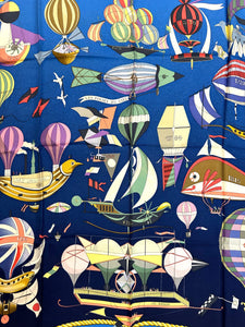 Hermes Silk Scarf, Les Folies Du Ciel