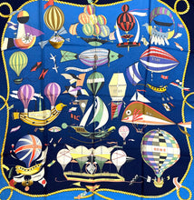 Load image into Gallery viewer, Hermes Silk Scarf, Les Folies Du Ciel