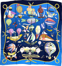 Load image into Gallery viewer, Hermes Silk Scarf, Les Folies Du Ciel