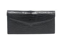 Load image into Gallery viewer, Giorgio Santamaria Dark Blue Alligator Clutch