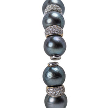 Load image into Gallery viewer, Tahitian Cultured Pearl and Diamond Bracelet