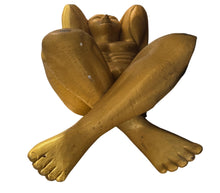 Load image into Gallery viewer, Monumental Contemporary Gilt Figural Sculpture