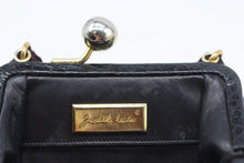Load image into Gallery viewer, Judith Leiber Black Alligator Purse
