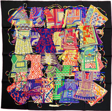 Load image into Gallery viewer, Hermes Silk Scarf, Voyage En Etoffes