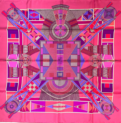 Hermes Silk Scarf, L Art Indien Des Plaines