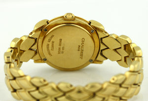 Chaumet, A Lady's 18 karat yellow gold wristwatch