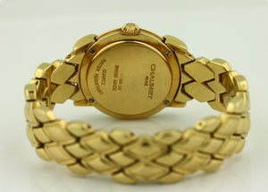 Chaumet, A Lady's 18 karat yellow gold wristwatch