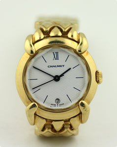 Chaumet, A Lady's 18 karat yellow gold wristwatch