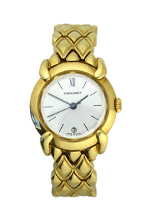 Chaumet, A Lady's 18 karat yellow gold wristwatch