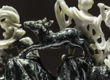 Load image into Gallery viewer, Chinese Jade Group of a Female Deity Ascending the Heavens