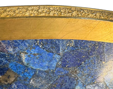 Load image into Gallery viewer, Good French Ormolu Mounted Circular Lapis Lazuli Table Top