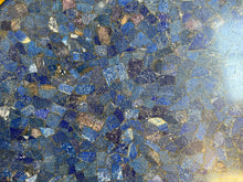 Load image into Gallery viewer, Good French Ormolu Mounted Circular Lapis Lazuli Table Top