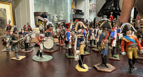 Collection of Vintage Painted Lead Soldiers
