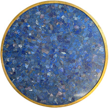 Load image into Gallery viewer, Good French Ormolu Mounted Circular Lapis Lazuli Table Top