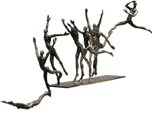 B. G. Garner, (Canadian, 1934-2012) Into the Pool, 1996, patinated bronze