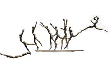 Load image into Gallery viewer, B. G. Garner, (Canadian, 1934-2012) Into the Pool, 1996, patinated bronze