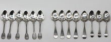 Load image into Gallery viewer, Assembled Set of Fourteen Silver Grapefruit Spoons