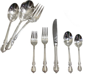 American Sterling Silver Sixty-Six Piece Part Flatware Service