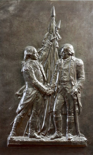 A French Bronze Relief Plaque, cast by Ferdinand Barbedienne