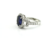 Load image into Gallery viewer, Sapphire and Diamond Ring