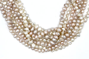 TIFFANY & CO. Seven Strand Biwa Pearl Torsade Necklace