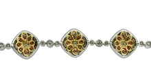 Load image into Gallery viewer, Fine 18 Karat Gold, Diamond and Diamond Bracelet