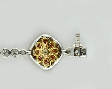 Load image into Gallery viewer, Fine 18 Karat Gold, Diamond and Diamond Bracelet