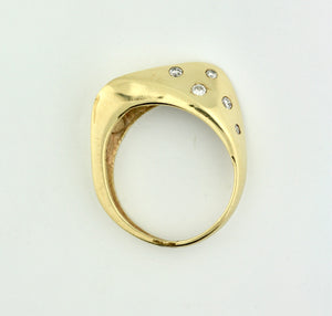 14K Gold and Diamond Ring