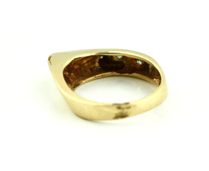 14K Gold and Diamond Ring