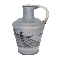 Load image into Gallery viewer, Daum Nancy enamelled and acid etched Glass Ewer