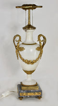 Load image into Gallery viewer, Louis XVI Style Marble and Ormolu Lamp, French 19th century