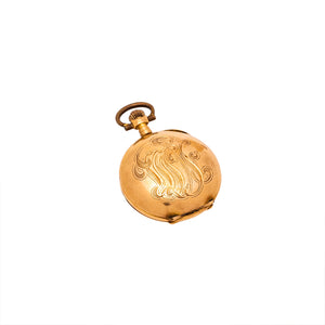 Ladies Pocket Watch 18kt Gold