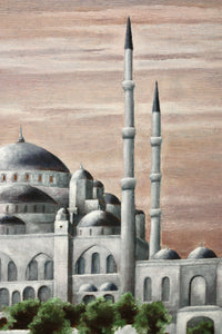 Jean-Pierre CAPRON (1921-1997) "La Mosquee Bleue D'Istanbul"