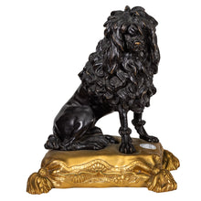 Load image into Gallery viewer, A Pair of Louis XVI Style Ormolu and Patinated Bronze Chenets